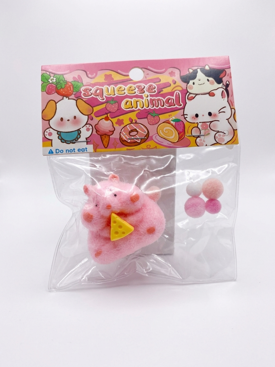 Cute Mouse with Cheese Taba Squishy
