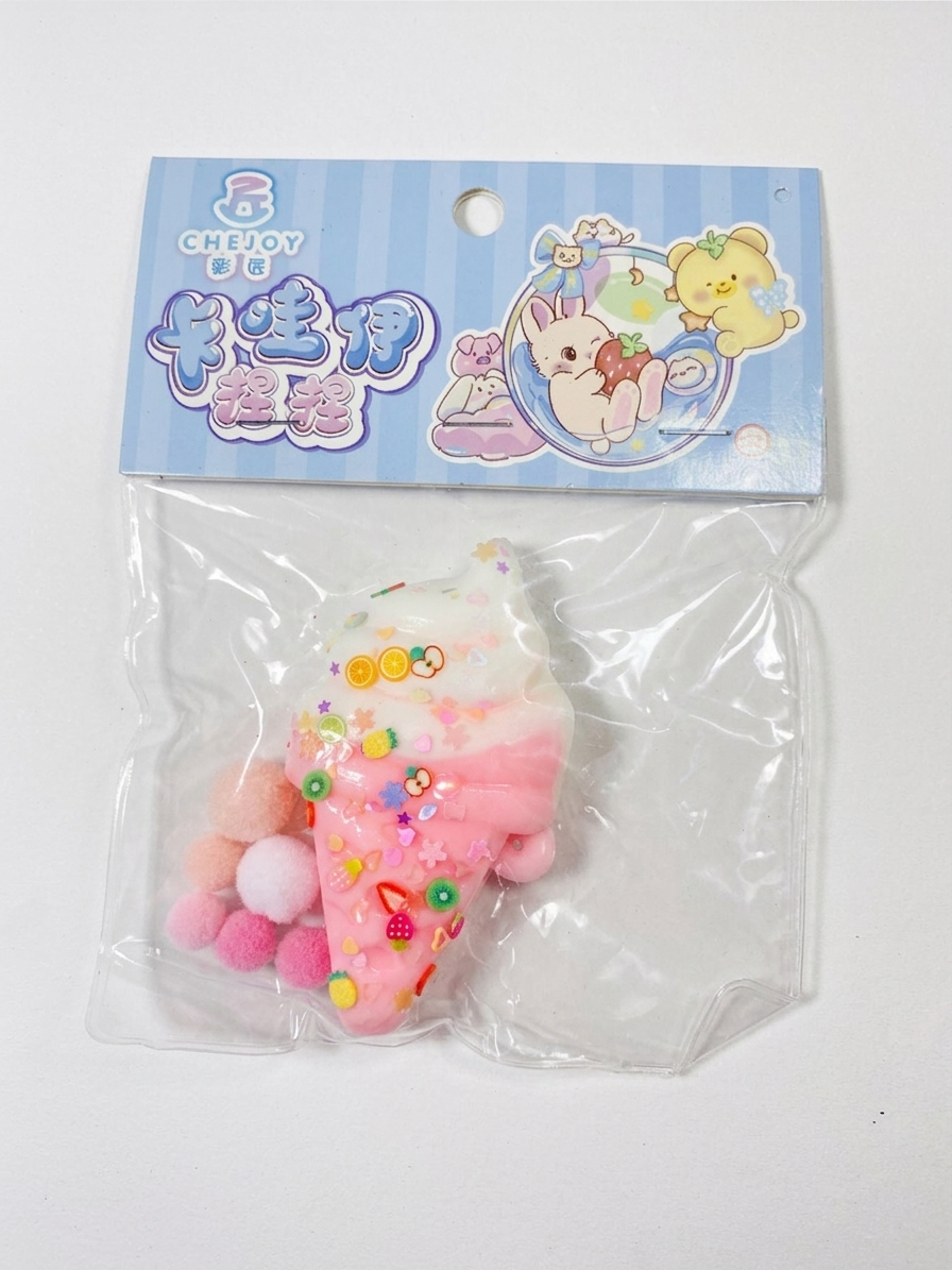 Cute Ice Cream Taba Squishy