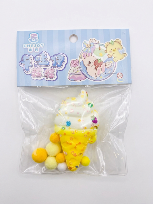 Cute Ice Cream Taba Squishy